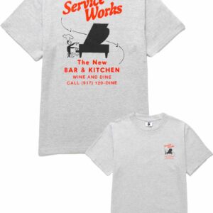 Bar Kitchen Tee Heather Grey