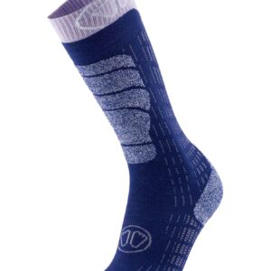 Sock Ski Merino Lady - Bleu/Violet
