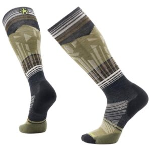Ski Targeted Cushion Summit Shot OTC Socks Black