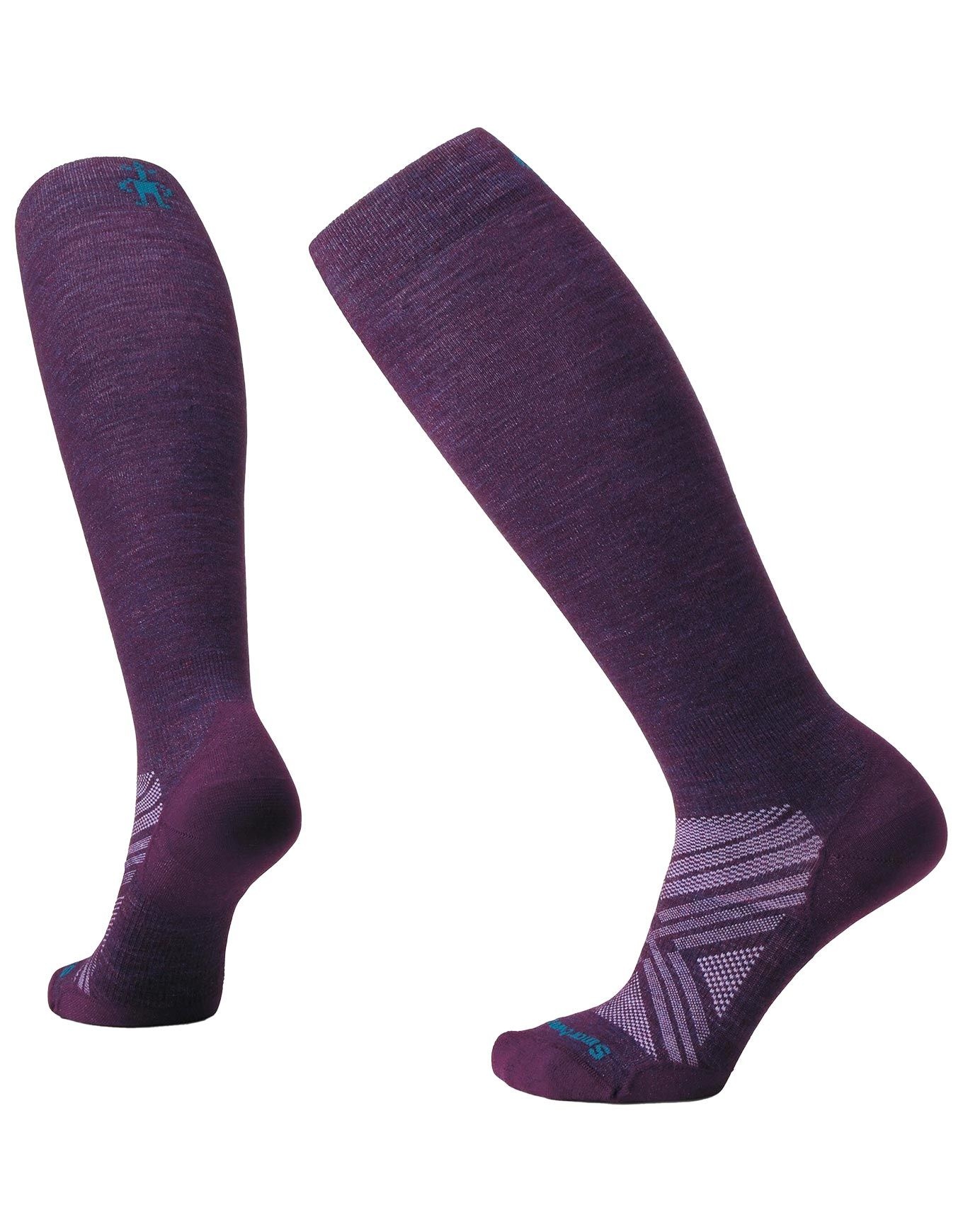 W Ski Zero Cushion OTC Socks Purple Iris