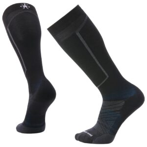Ski Targeted Cushion OTC Socks Black