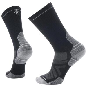 Hike Targeted Cushion Crew Socks Black