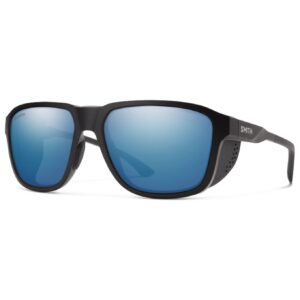 Embark Matte Black ChromaPop Polarized Blue Mirror Lens