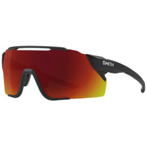 Attack MAG Mtb Matte Black Chromapop Red Mirror