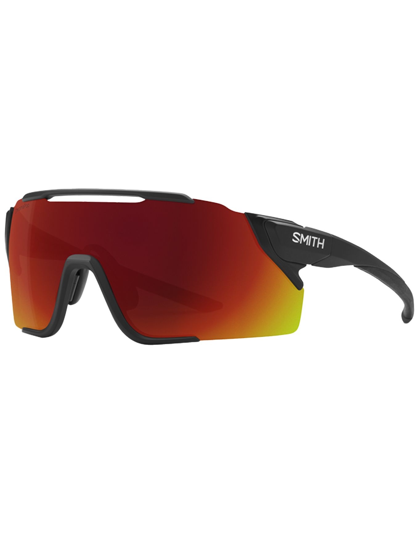 Attack MAG Mtb Matte Black Chromapop Red Mirror