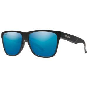 Lowdown XL 2 Matte Black ChromaPop Polarized Blue Mirror