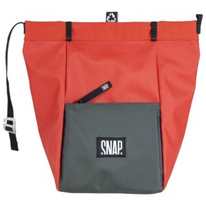 Big Chalk Bag Grenadine & Dark Khaki