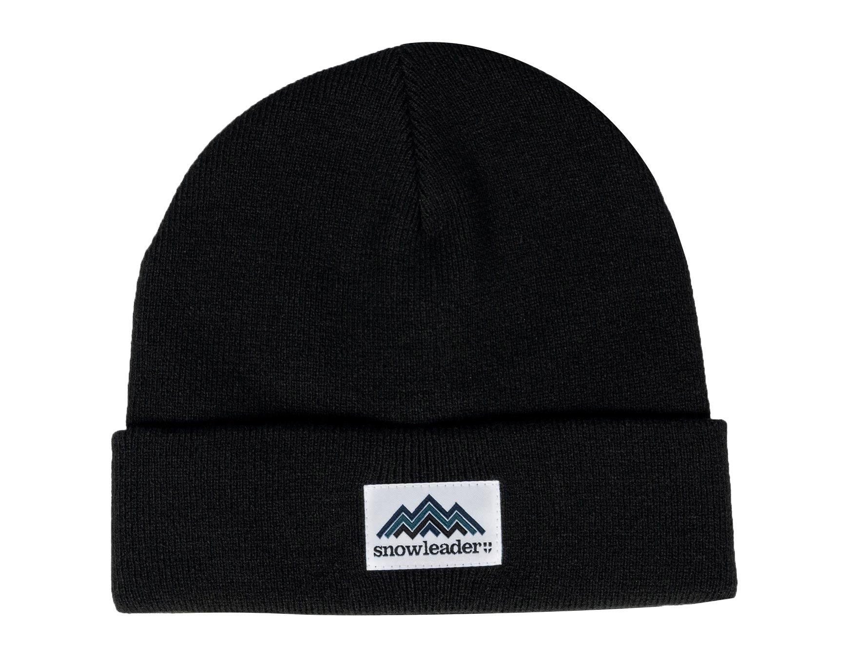 Mountain Black Beanie