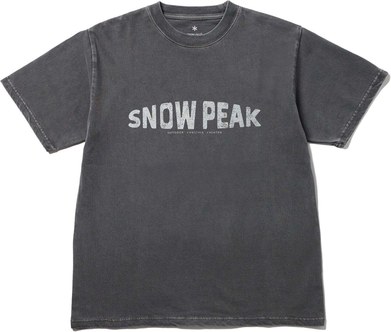 Recycled Cotton Dyed T-Shirt Sp Charcoal