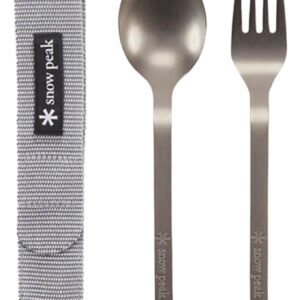 Titanium Fork & Spoon Set