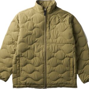 Seamless Quilted Down Jacket Olive
