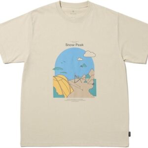 Camping Graphic T-Shirt Ivory