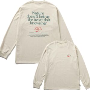 Living With Nature LS T-Shirt Ivory