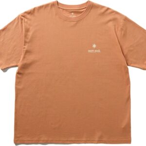 Soft Cotton Logo Short Sleeve T-Shirt Orange