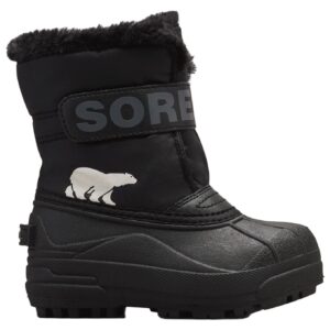 Childrens Snow Commander™ Boot Black Charcoal