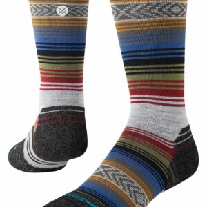 Light Wool Crew Blackred