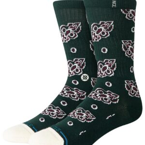 Pine Brocade Crew Pine