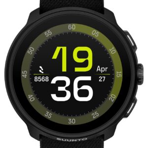 Suunto Run All Black + Textile Strap
