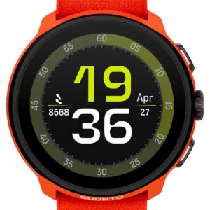 Suunto Run Coral Orange + Textile Strap
