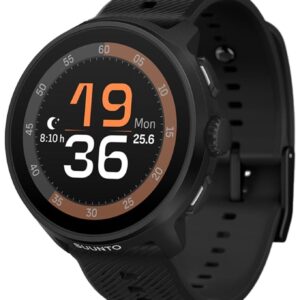 Suunto Run All Black + Silicone Strap