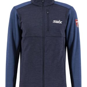 Swix Infinity Midlayer Jacket Men Lake Blue