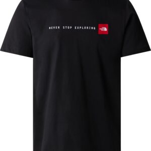 M SS Never Stop Exploring Tee TNF Black