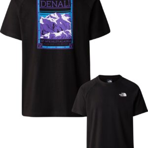 M SS North Faces Tee TNF Black