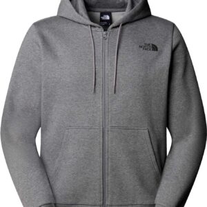 M Simple Dome Full Zip Hoodie TNF Medium Grey Heather
