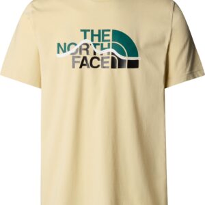 M SS Mountain Line Tee Gravel