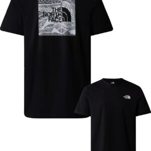 M SS Box Nse Celebration Tee TNF Black