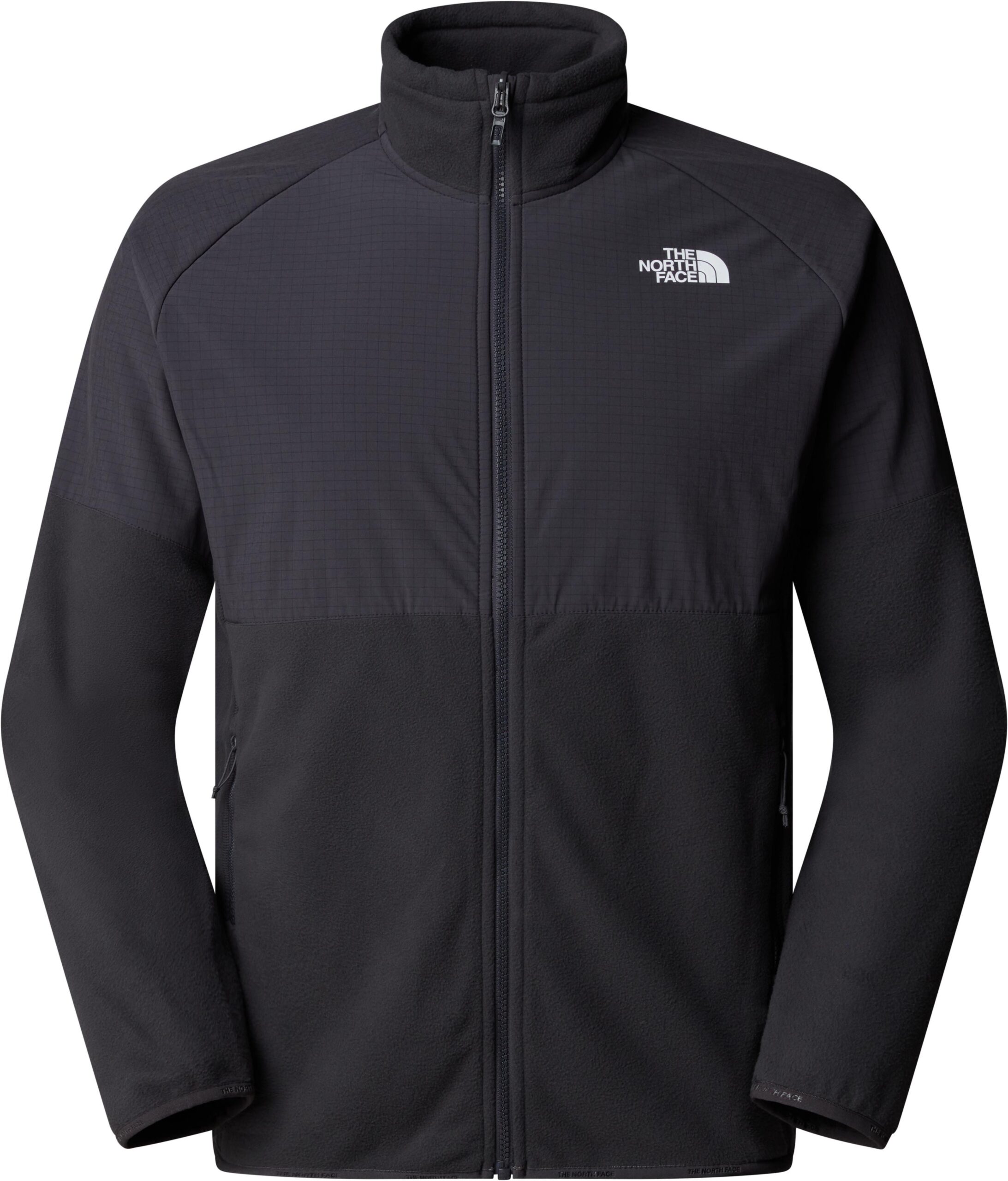 M Glacier Heavyweight Full Zip Asphalt Grey TNF Black