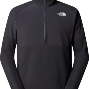 M Glacier Heavyweight 1/2 Zip Asphalt Grey TNF Black