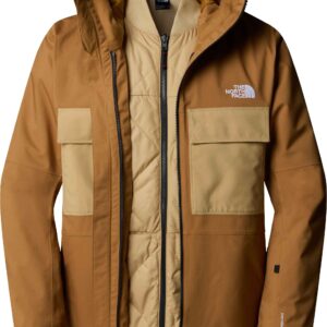 M Fourbarrel Triclimate Jacket Utility Brown Khaki Stone
