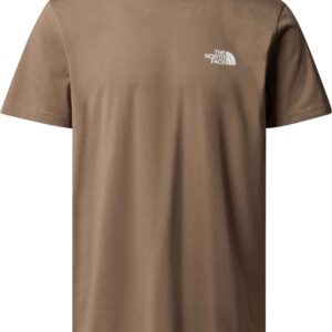 M SS Simple Dome Tee Mocha Brown