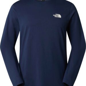 M L/S Simple Dome Tee Summit Navy