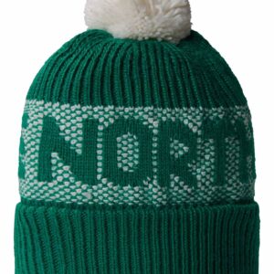 Retro Cabin Beanie Evergreen White Dune