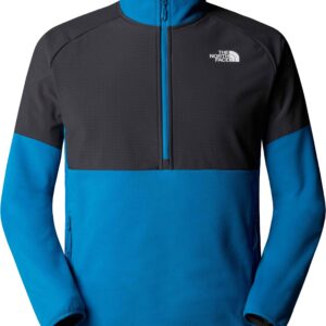 M Glacier Heavyweight 1/2 Zip Dusk Blue Asphalt Grey