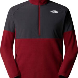 M Glacier Heavyweight 1/2 Zip Sumac Asphalt Grey