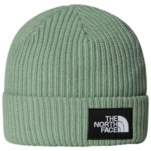 Kids Salty Lined Beanie Slate Moss