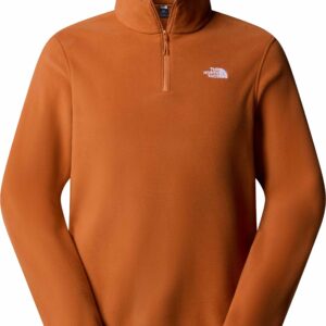 M Glacier Fleece 1/4 Zip Jacket Burnt Umber