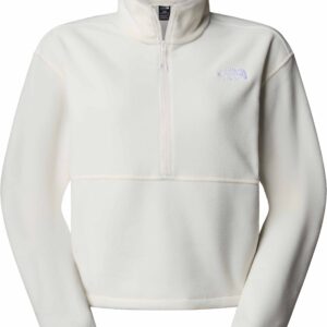 W Glacier Fleece 1/2 Zip Short Jacket White Dune