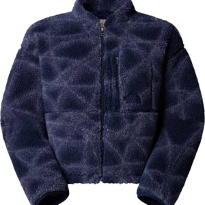 W Extreme Pile Fz Jacket 2 Print Summit Navy Sun Halos