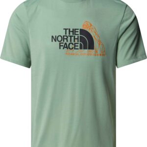 M Mountain Foundation SS Tee Graphic Slate Moss