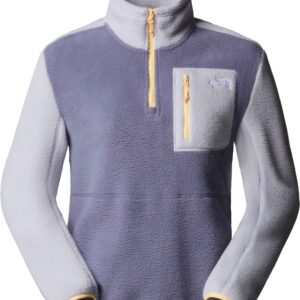 W Yumiori 1/4 Zip Twilight Galaxy Blue Flax Mineral Salt