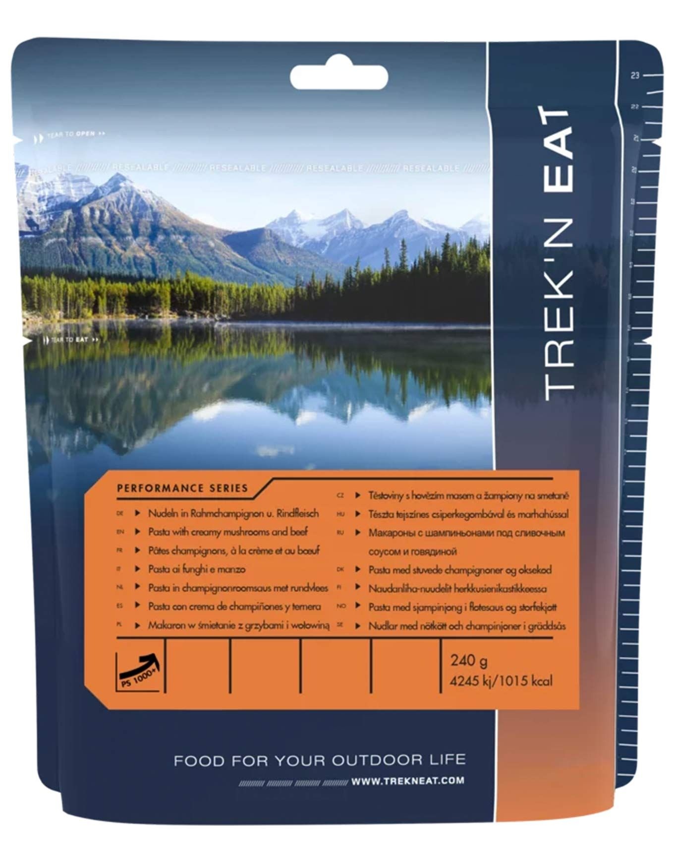 Pâtes Champignons à la Crème et au Bœuf