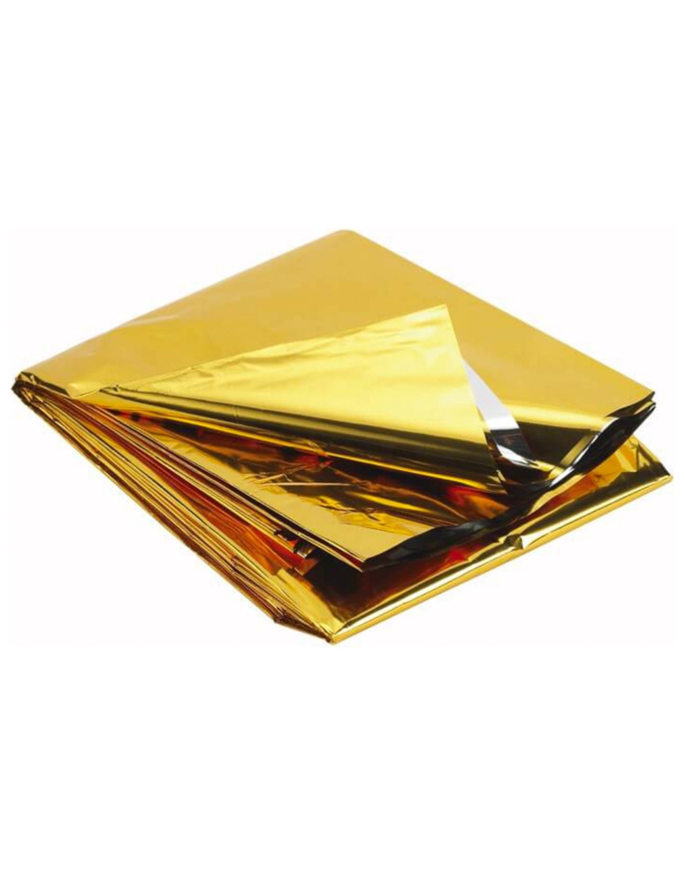 Couverture de survie dorée