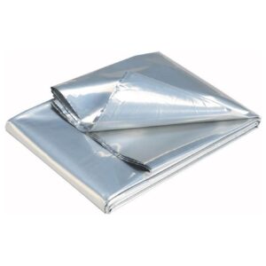 Couverture de survie argentée