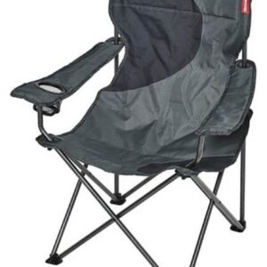 Fauteuil Acier Gris/Noir