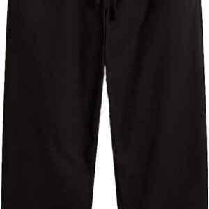 Range Baggy Tapered Elastic Waist Pant Black