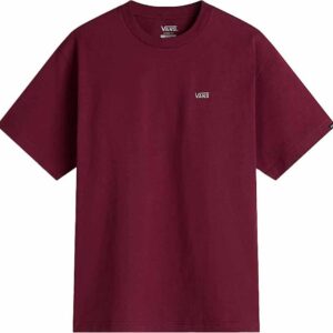Left Chest II Loose SS Tee Burgundy